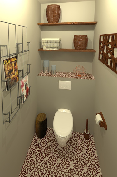 Projet toilettes en cours de réalisation