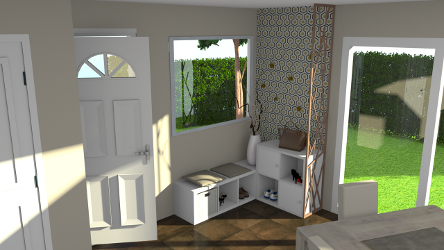 Réagencement et Décoration Entrée (Travaux en cours de réalisation)