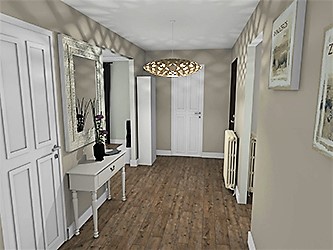 Réagencement et Décoration Hull d'Entrée (Travaux en cours de réalisation) - Lanester