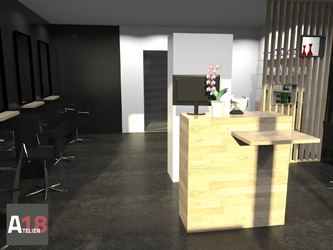 Modernisation d'un salon de coiffure - Hennebont